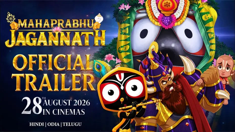 Wideo do filmu Mahaprabhu Jagannath — Mahaprabhu Jagannath Movie - Official Trailer | Hindi | Releasing In Cinemas 28th August 2026