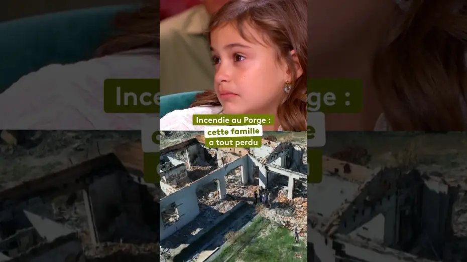 Wideo do filmu Sauvons nos Forêts — Incendie au Porge : cette famille a tout perdu