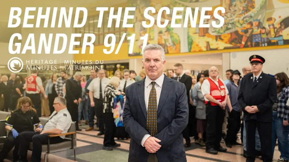 Wideo do filmu Heritage Minutes: Gander and 9/11 — The Making of a Heritage Minute | Gander and 9/11