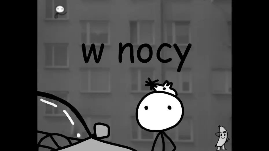 Wideo do filmu w nocy — w nocy - patyczaki z painta film