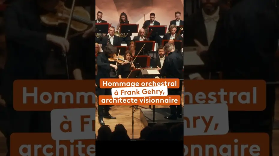 Wideo do filmu Concert hommage à Franck Gehry — Hommage orchestral à Frank Gehry, architecte visionnaire