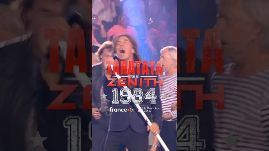 Wideo do filmu Taratata fête le Zénith 1984 — RDV "Taratata Fête le Zénith 1984" le 10 octobre 2026 à 21h10 sur France 2