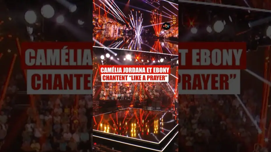 Wideo do filmu Taratata fête le Zénith 1984 — Camélia Jordana / Ebony"Like A Prayer" (Madonna)