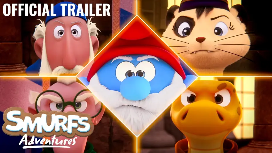 Wideo do filmu The Great Magic Showdown — Smurfs Adventures – The Great Magic Showdown – Official Trailer.