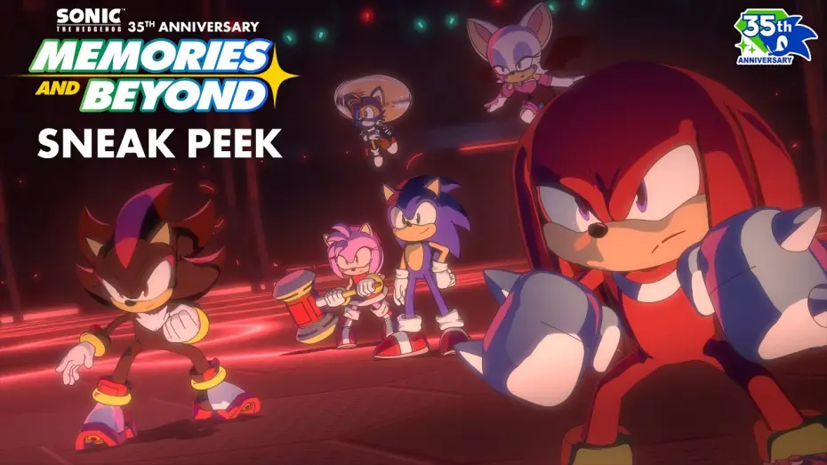Wideo do filmu Sonic the Hedgehog: Memories And Beyond — Sonic the Hedgehog: Memories And Beyond | 35th Anniversary AX Sneak Peek