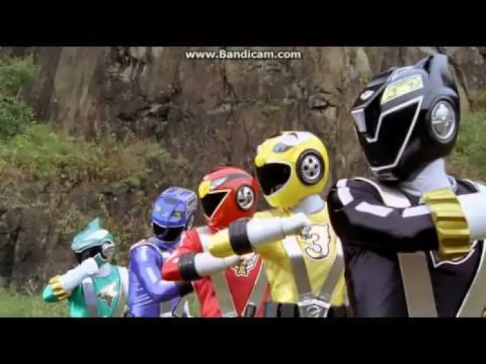 Wideo do filmu 劇場版 炎神戦隊ゴーオンジャーVSゲキレンジャー — Go onger vs Gekiranger Henshin & Roll Call