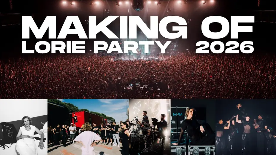 Wideo do filmu Lorie : derrière la positive attitude — MAKING OF - LORIE PARTY 2026 ! 🪩🩷