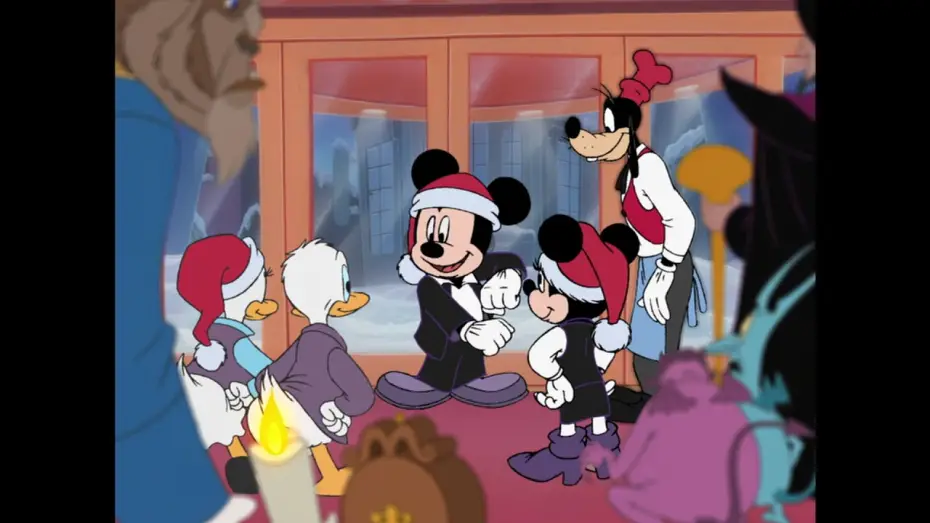 Wideo do filmu Magiczna Gwiazdka Mikiego: Zasypani w Cafe Myszka — Micky's grosses Weihnachtsfest: Eingeschneit im Haus der Maus - Trailer