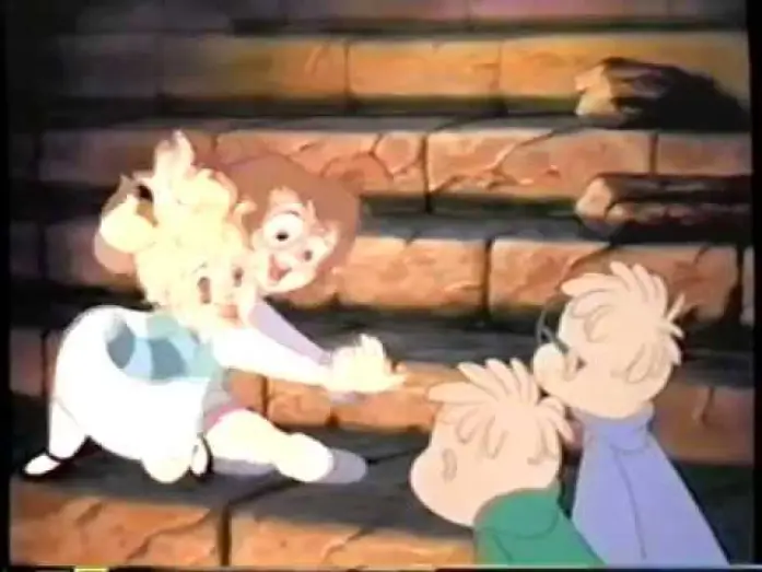 Wideo do filmu Przygody Chipmanków — The Chipmunk Adventure (1987) Trailer (VHS Capture)