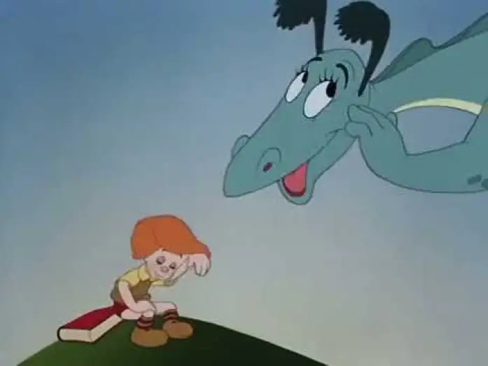 Wideo do filmu O smoku, który nie chciał walczyć — Forgotten Disney Classic Movie  - Reluctant Dragon Original Trailer