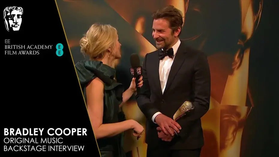 Wideo do filmu Narodziny gwiazdy — Bradley Cooper Reacts to Winning Original Music for A Star Is Born | EE BAFTA Film Awards 2019