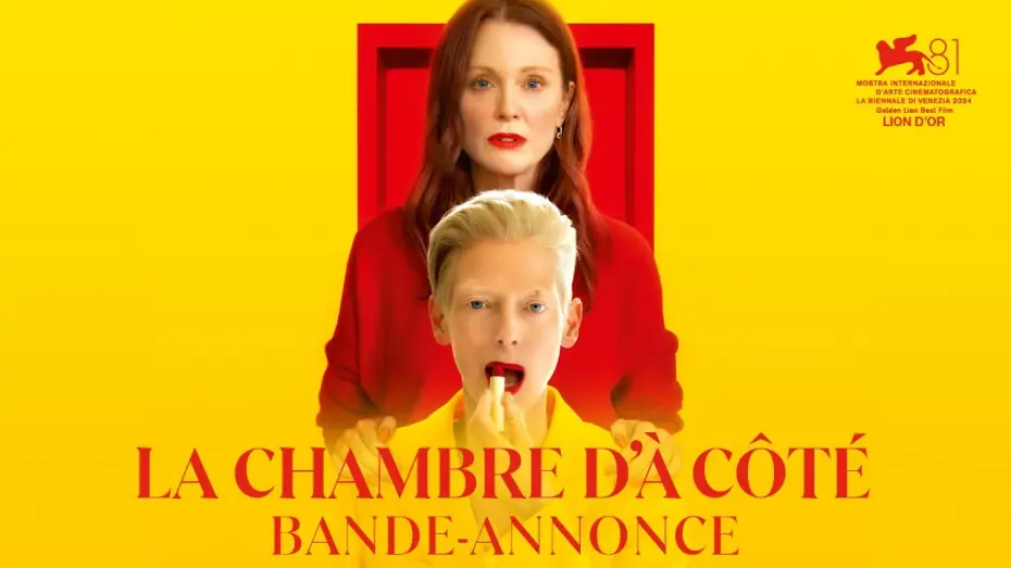 Wideo do filmu W pokoju obok — La Chambre d’à côté - Bande-annonce officielle HD