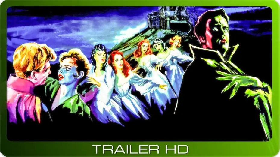 Wideo do filmu Narzeczona Draculi — Dracula und seine Bräute ≣ 1960 ≣ Trailer