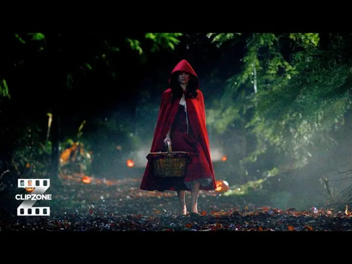 Wideo do filmu Upiorna noc Halloween — Little Red Riding Hood Becomes a Werewolf