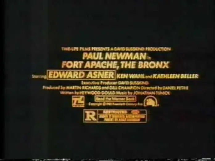 Wideo do filmu Fort Apache, Bronx — Fort Apache The Bronx 1981 TV trailer
