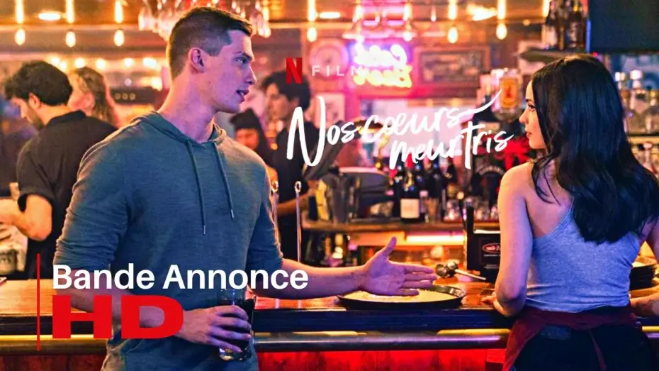 Wideo do filmu Purpurowe serca — Nos cœurs meurtris avec Sofia Carson Bande Annonce Vf  Netflix 2022