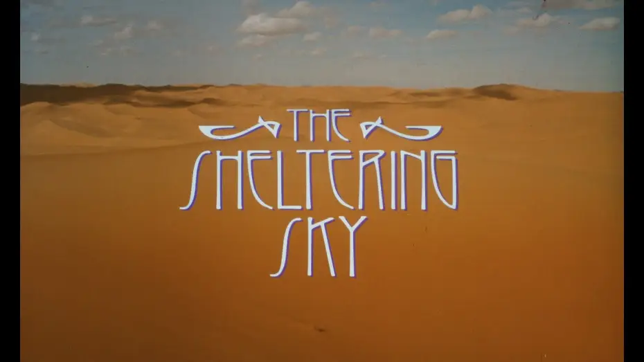 Wideo do filmu Pod osłoną nieba — The Sheltering Sky (1990) Theatrical Trailer 35mm FLAT