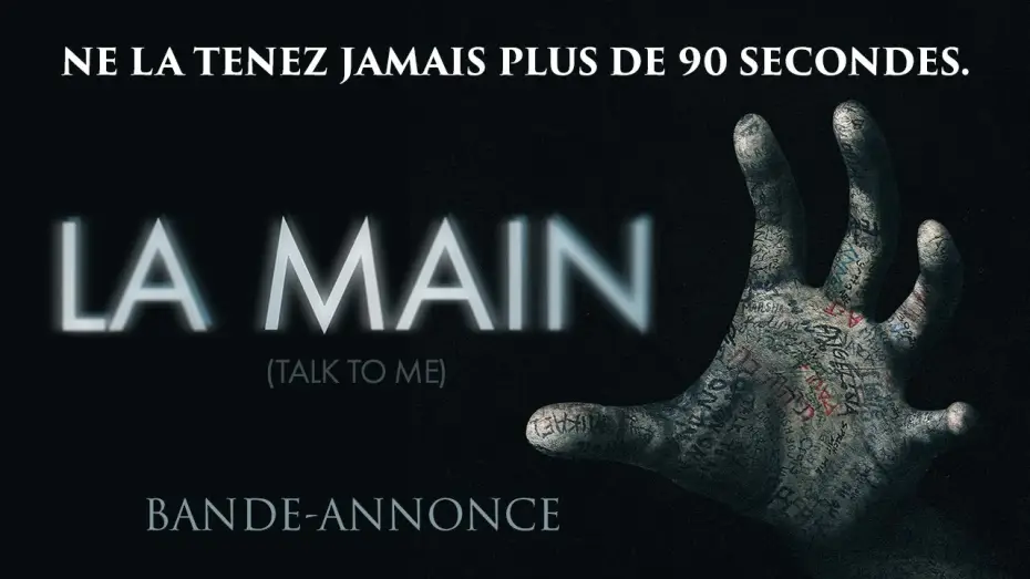 Wideo do filmu Mów do mnie! — LA MAIN  - Bande-annonce (VF)