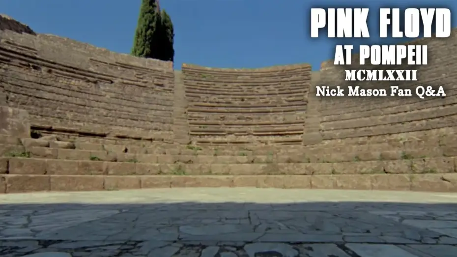 Wideo do filmu Pink Floyd: Live at Pompeii — Nick Mason Fan Q&A