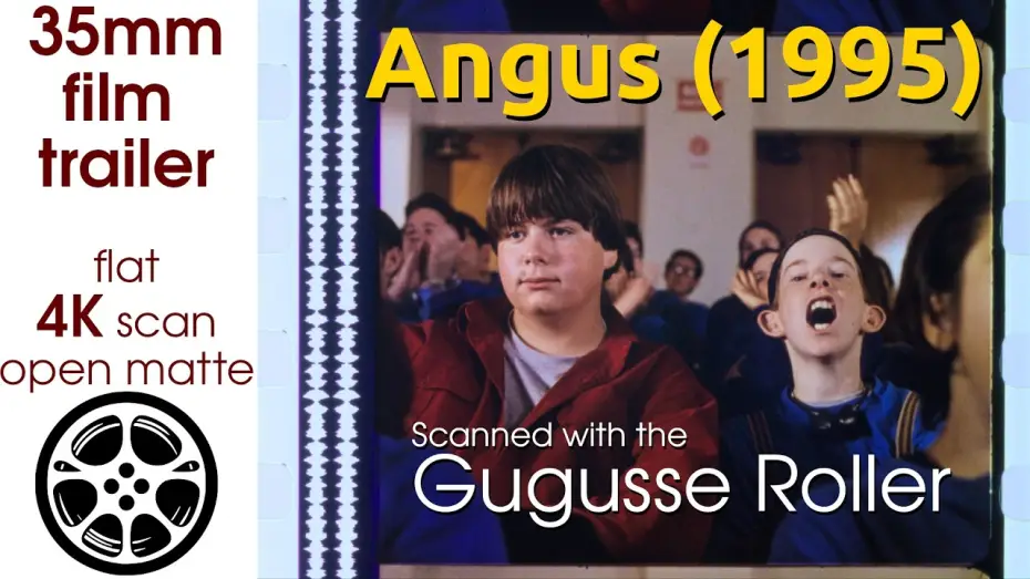 Wideo do filmu Angus — Angus (1995) 35mm film trailer, flat open matte, 4K *CROPPED