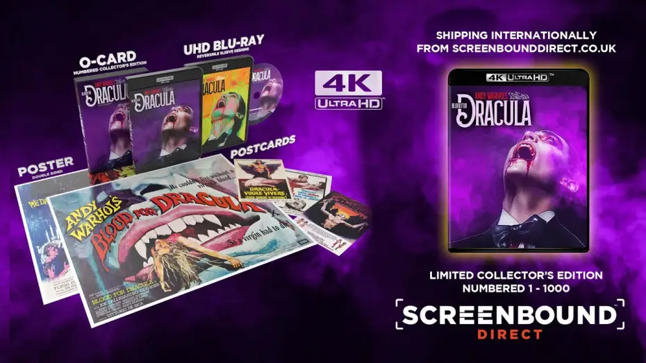 Wideo do filmu Krew dla Draculi — UHD Trailer