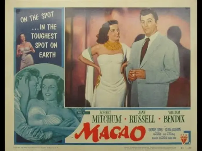 Wideo do filmu Macao — Macao 1952) Trailer