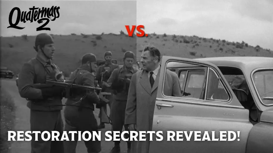 Wideo do filmu Quatermass 2 — You’ve NEVER Seen Quatermass 2 Like This Before | 4K Restoration Behind the Scenes
