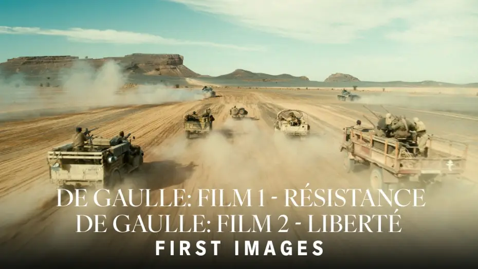 Wideo do filmu La Bataille de Gaulle : J’écris ton nom — DE GAULLE: FILM 1 - RÉSISTANCE  // DE GAULLE: FILM 2 - LIBERTÉ