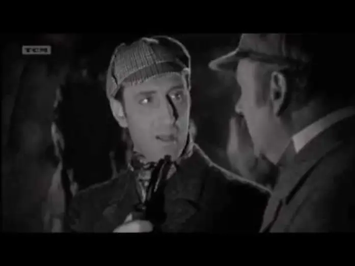 Wideo do filmu The Hound of the Baskervilles — Basil Rathbone as Sherlock Holmes in The Hound of the Baskervilles (TCM trailer, December 2017)