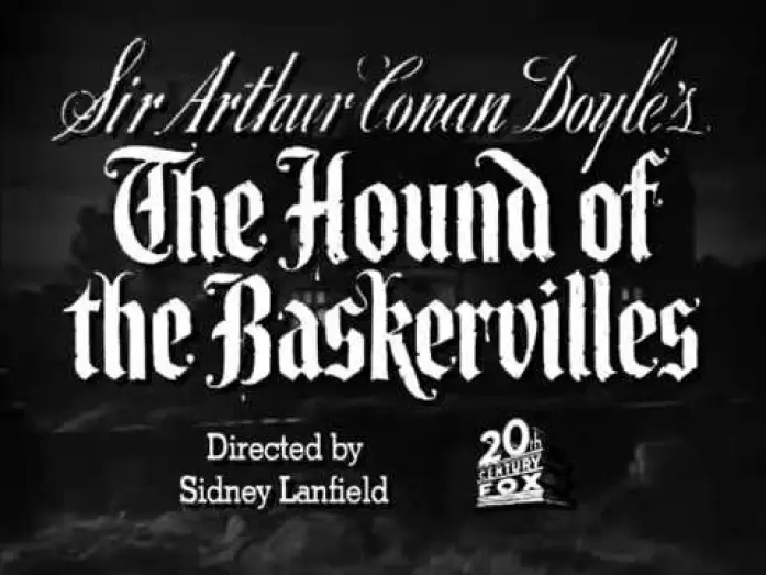 Wideo do filmu The Hound of the Baskervilles — HOUND OF THE BASKERVILLES 1939 Faux Trailer