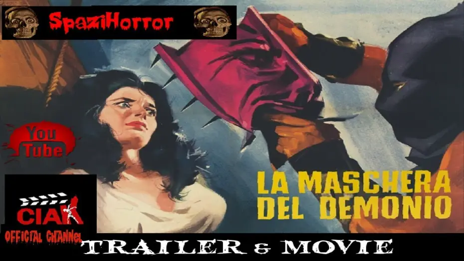 Wideo do filmu Maska szatana — La maschera del demonio di Mario Bava (film 1960) - Trailer