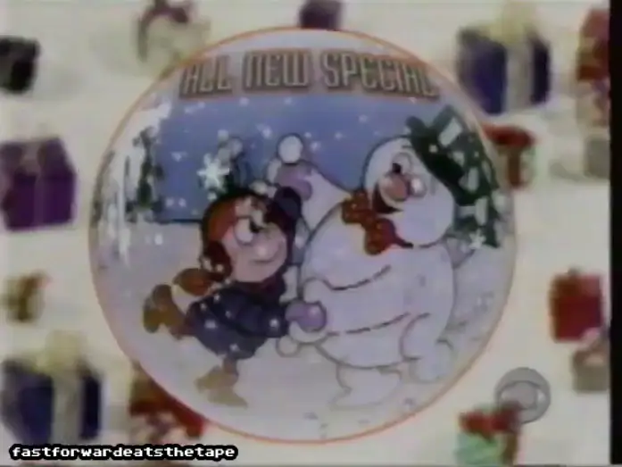Wideo do filmu Powrót bałwanka Mrozika — Frosty Returns on CBS | Bumper | 1995 | Christmas