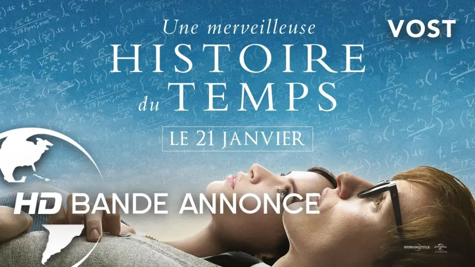 Wideo do filmu Teoria wszystkiego — Une Merveilleuse Histoire Du Temps - Bande Annonce 2 VOST