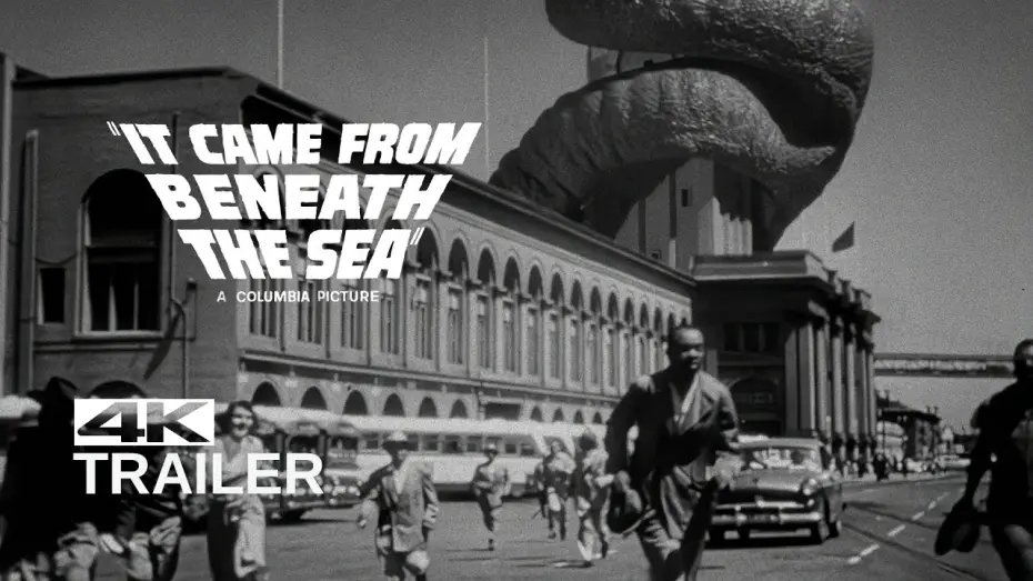 Wideo do filmu To przyszło z głębin morza — IT CAME FROM BENEATH THE SEA Official Trailer [1955]