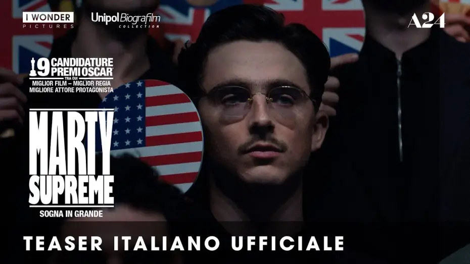 Wideo do filmu Wielki Marty — Marty Supreme | Teaser italiano HD