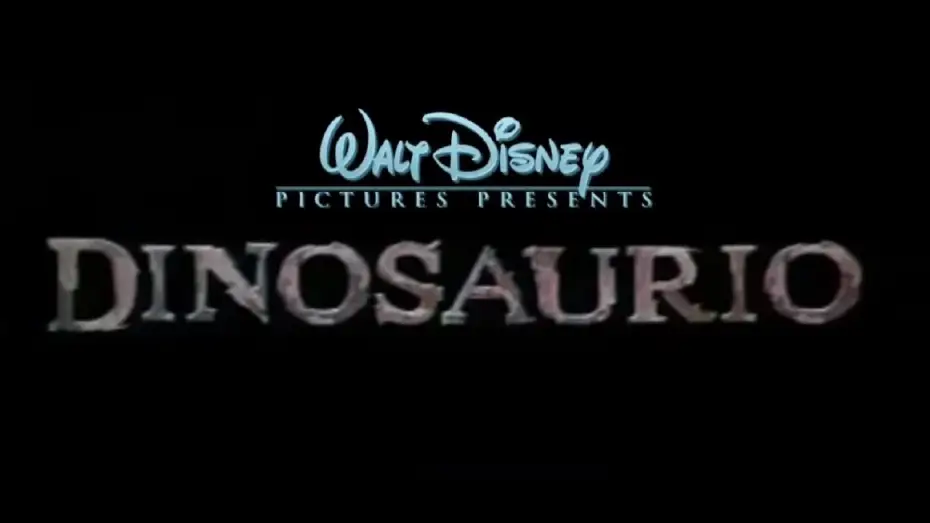 Wideo do filmu Dinozaur — Dinosaurio (Tráiler Original 2000 Castellano)