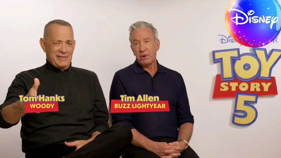 Wideo do filmu Toy Story 5 — Tom Hanks and Tim Allen Talk Toy Story 5