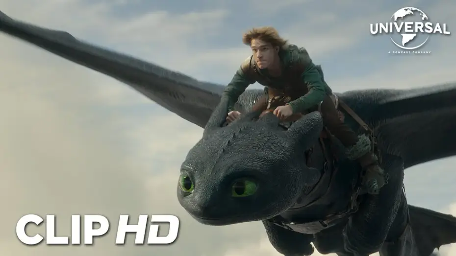 Wideo do filmu Jak wytresować smoka — Clip en español - Con el viento en... ¡La chuleta!