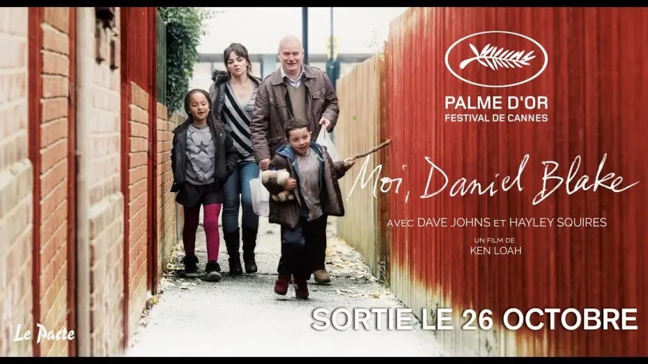 Wideo do filmu Ja, Daniel Blake — MOI, DANIEL BLAKE - Extrait 1