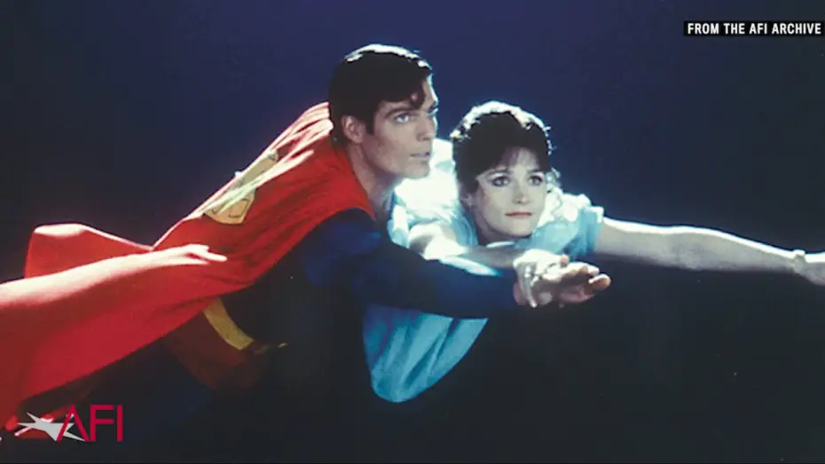 Wideo do filmu Superman — Christopher Reeve on Filming the Flying Scenes in Superman with Margot Kidder
