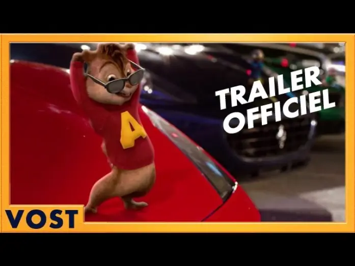 Wideo do filmu Alvin i wiewiórki: Wielka wyprawa — Alvin et Les Chipmunks : À fond la caisse - Bande annonce VOST