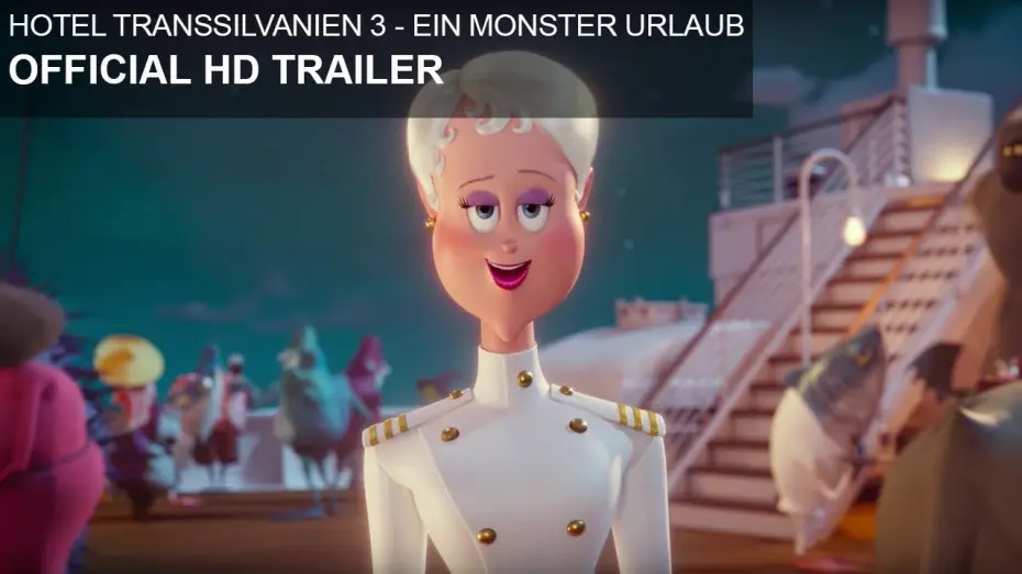 Wideo do filmu Hotel Transylwania 3 — Hotel Transsilvanien 3 - Ein Monster Urlaub - HD Trailer