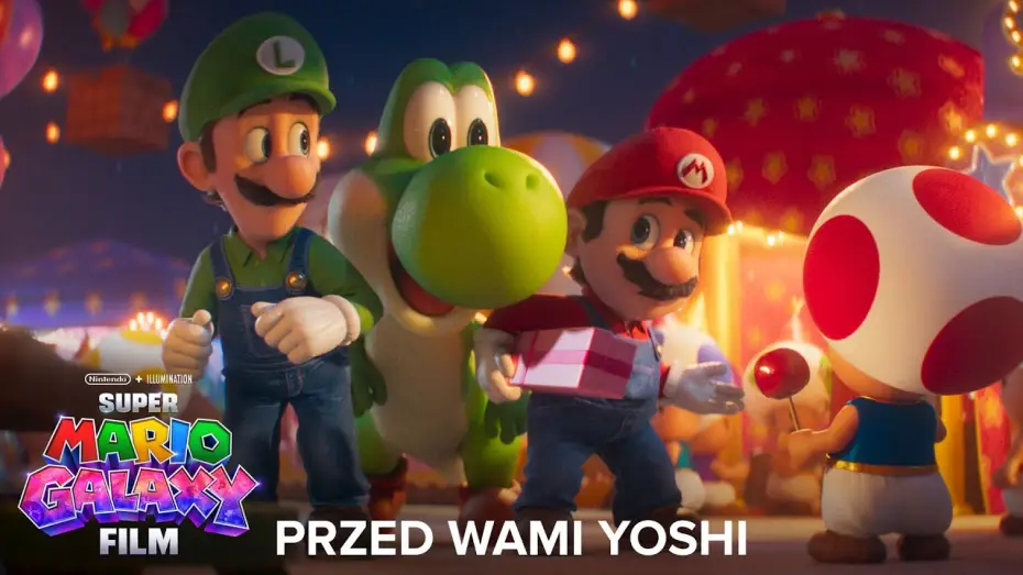Wideo do filmu Super Mario  Galaxy. Film — drugi zwiastun