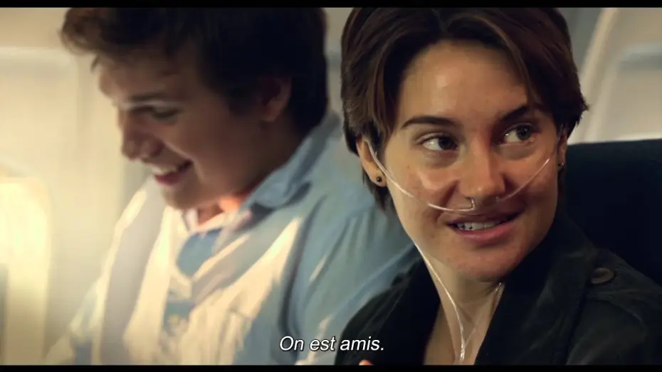 Wideo do filmu Gwiazd naszych wina — Nos Etoiles Contraires - Featurette Shailene et Ansel [Officielle] VOST HD