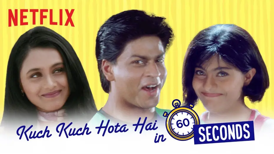 Wideo do filmu Coś się dzieje — Kuch Kuch Hota Hai In 60 Seconds | Shahrukh Khan, Kajol, Rani Mukerji | Netflix India