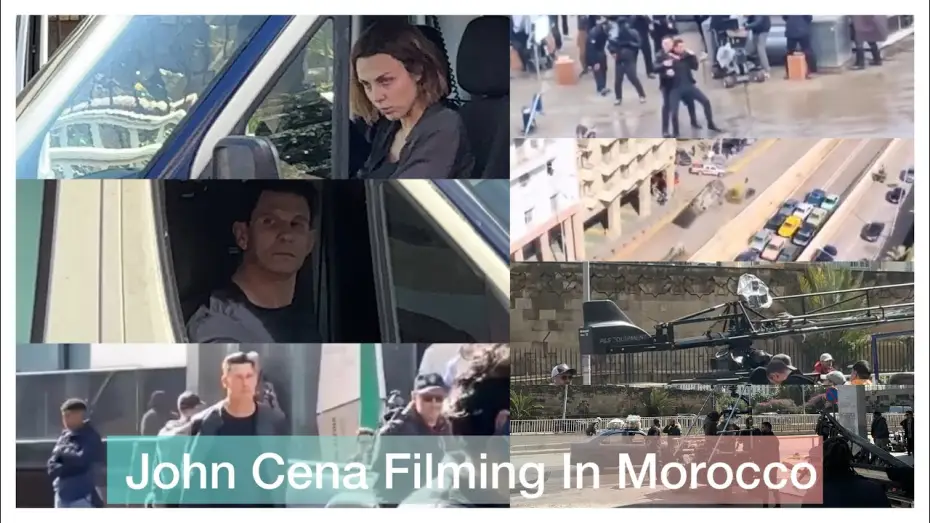 Wideo do filmu Matchbox — Exclusive Footage of John Cena's Newest Movie MatchBox in Casablanca Morocco - Crazy Speed Chase