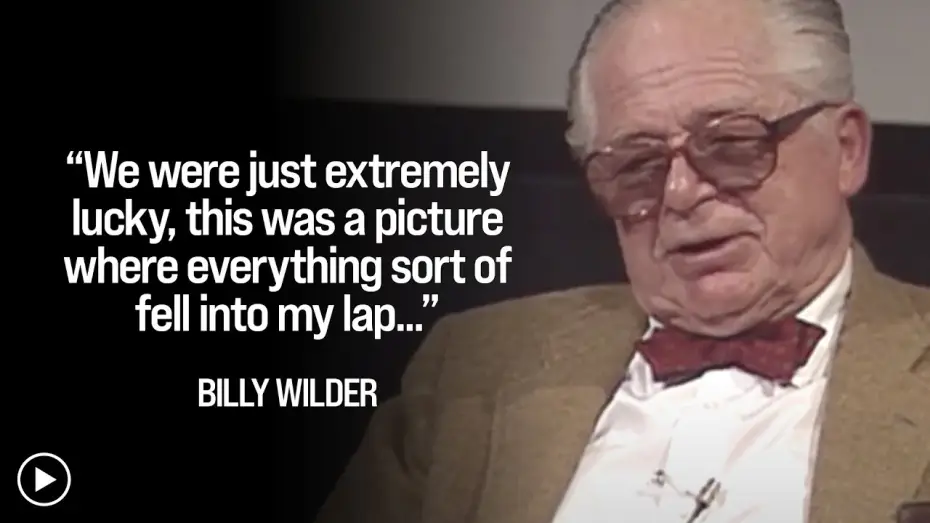 Wideo do filmu Bulwar Zachodzącego Słońca — Billy Wilder on making SUNSET BLVD