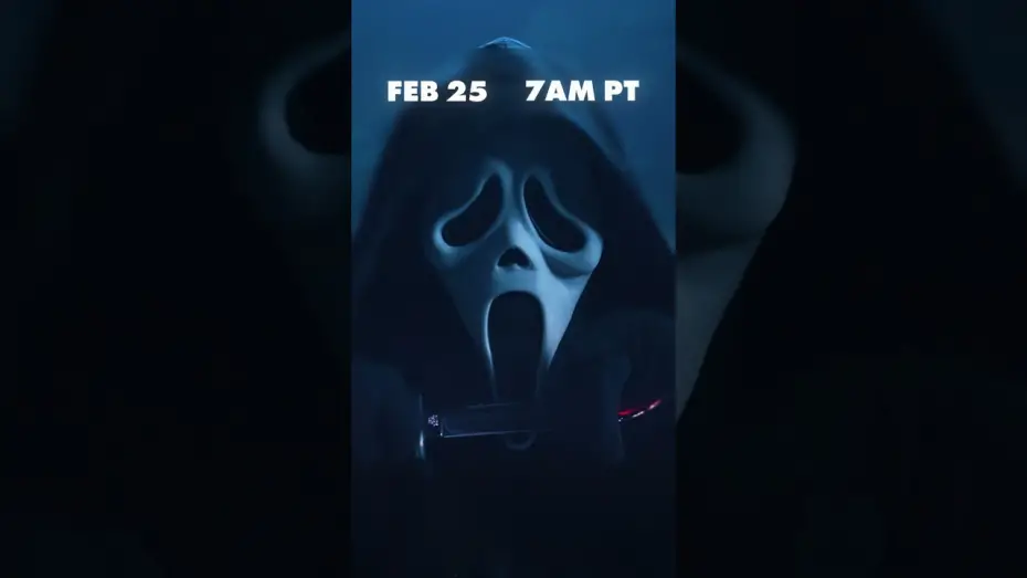 Wideo do filmu Krzyk 7 — Tomorrow at 7AM PT, 700 of you get a Scream 7 shirt. 100 free shirts per hour.