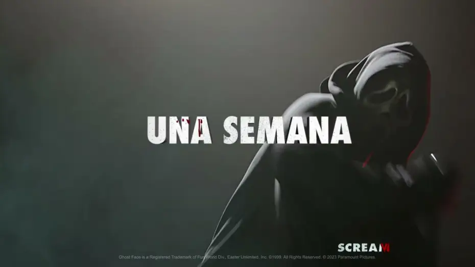 Wideo do filmu Krzyk VI — Una semana