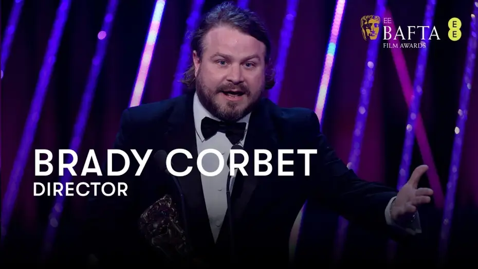 Wideo do filmu The Brutalist — Brady Corbet wins the Director BAFTA for The Brutalist | BAFTA Film Awards 2025